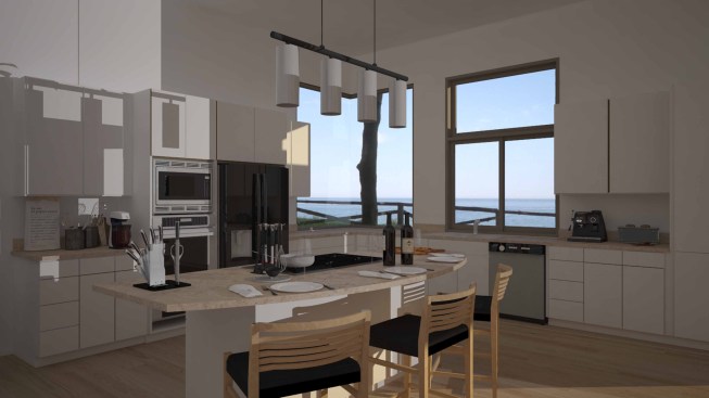 kitchen view 1