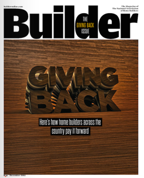 BUILDER December 2015 cover