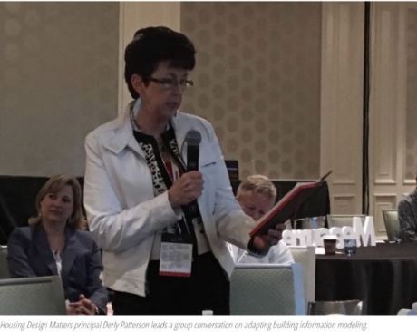 Presenting at conferences also is a way to get in front of builder customers from a new angle.