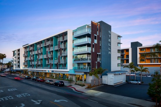 Stella contains 244 residential units, which have been scaled back in square footage in order to nicely-proportioned common areas.