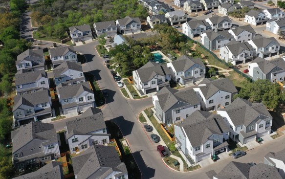 AHV Communities’ Farm Haus development in San Antonio features two-, three-, and four- bedroom layouts with modern finishes, two-car garages, and fenced-in yards.