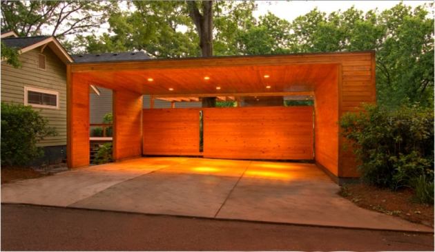CHDA 2009 – Outdoor Spaces / Merit Award Architect: Lightroom LLC, Decatur, Ga.; Builder: Pinnacle Custom Builders, Decatur Local materials and references to Southern vernacular building types inform the sculptural modernism of this cost-efficient backyard complex. The living pavilion's freestanding fireplace makes reference to the chimneys of burned-out country houses that dot the Georgia countryside. Nature intervenes in the form of a stately water oak that anchors a corner of the living area, rising through a roof that dissolves into an open trellis.