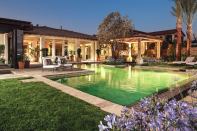 An exterior view of Toll's Positano Collection La Morra model at Amalfi Hills.