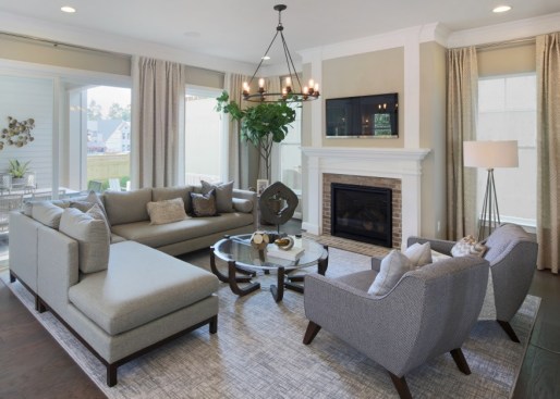 The Aria may be upgraded up to 4,200 square feet, seven bedrooms, five full baths, and a finished basement.