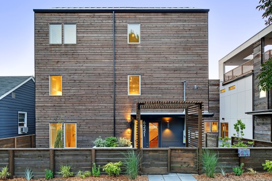 Two new high-performance homes in Seattle blend in with their industrial neighborhood while maintaining the highest levels of sustainability.