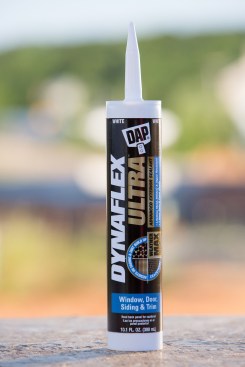 DAP’s new Dynaflex Ultra Advanced Exterior Sealant uses Weather Max technology to provide UV protection, dirt and water resistance, and a lifetime mold, mildew, and algae resistance guarantee.