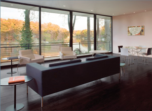 A deck off the family room provides another prime vantage point.