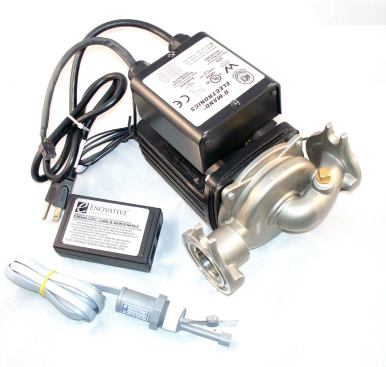 Enovative Control Systems. Designed to optimize central water heating for multi-tenant buildings, the D’Mand Circ recirculation pump operates on an as-needed basis, minimizing heat loss and pump runtimes and reducing natural gas consumption and heating costs by up to 30%, the maker says. Pipe deterioration also is reduced. The product can be used in retrofit applications. www.enovativegroup.com. Booth #1917.