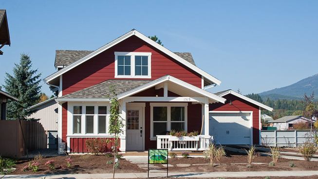 The 1,168-square-foot Red Cottage in Sandpoint, Idaho, is the first NGBS-certified home in the northern part of the state.