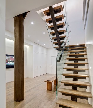 Interior Staircase, Noho Duplex, New York City