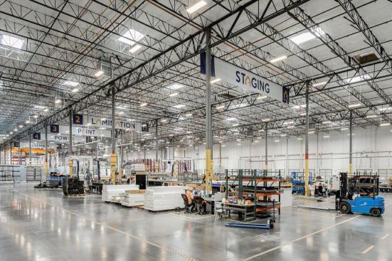 Boxabl's Factory 1 in Las Vegas.