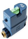 The Flo water security and management system consists of a Wi-Fi connected device installed on the home’s main water supply line