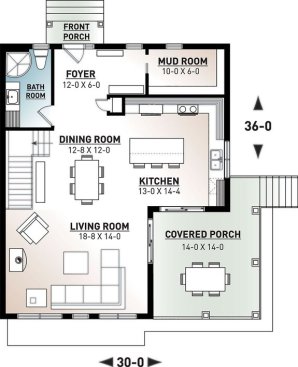 Impressive Windows 23-2713 - Main Floor Plan