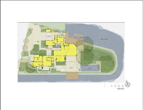 The site plan.