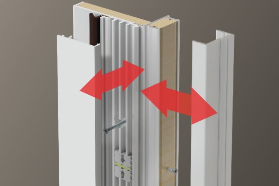 FusionFrame is a wood/composite frame that is set apart by innovative design.