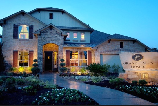 A Grand Haven Homes model