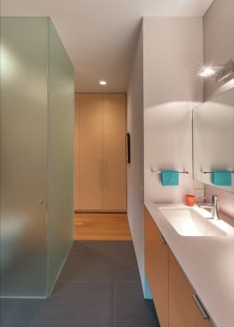The master bath.