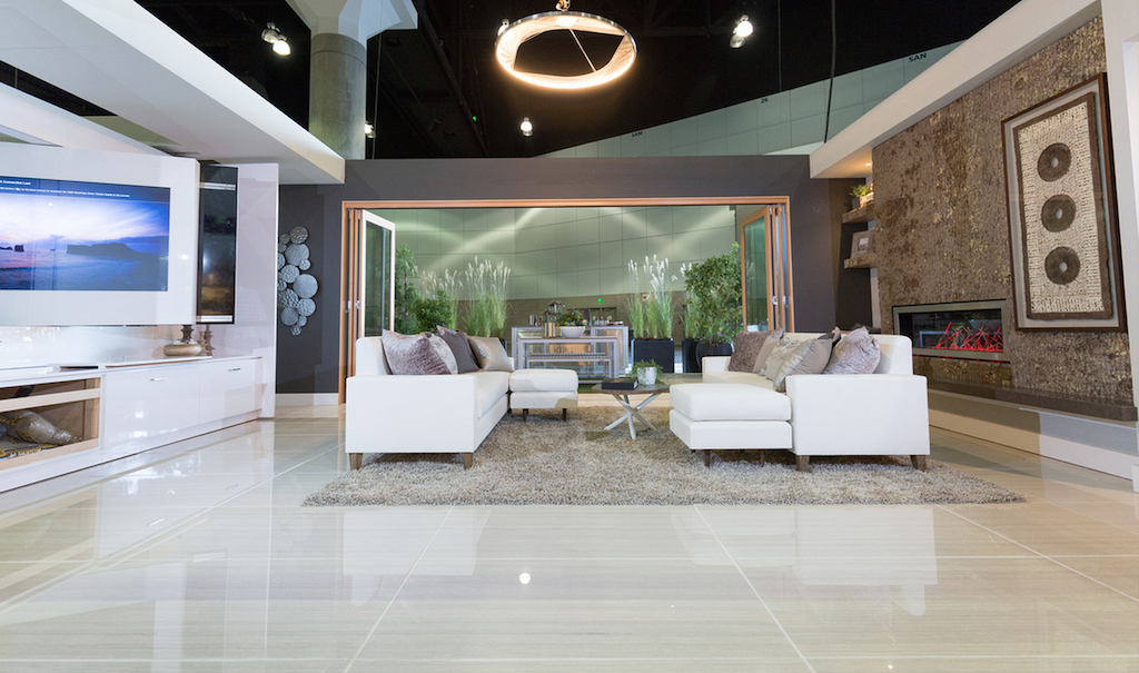 Greenbuild KB Home ProjeKt, featuring energy-performance, healthy, high-tech, adaptive living on sustainability's near-future horizon line. Credit: David England Photography.