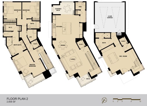 Second floor plan. 