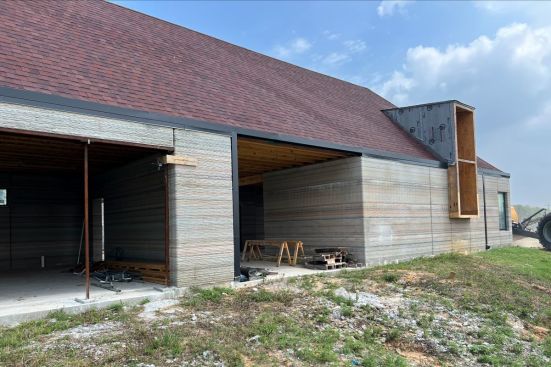 Hive 3D's 3,150-square-foot project using Eco Material's near-zero carbon cement.