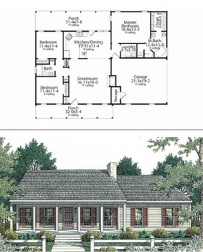 3-bedroom Cape Cod Home at 1,492 sq.ft.image via House Plans