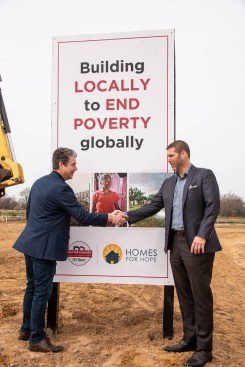HistoryMaker Homes partners with builders and their trade partners in the U.S. and Canada to build Homes for HOPE projects.
