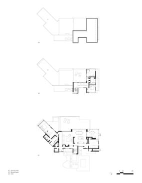 The house's floor plans after renovation.
