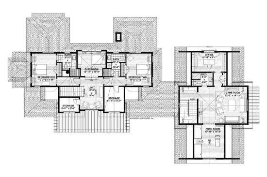Farmhouse Plan 928-373 Upper Floor at Houseplans.com.