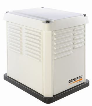 Generac. The company’s new CorePower system offers the convenience of an automatic standby generator and transfer switch at an affordable, $1,699 price point. The 7-kW model can power a range of household needs during an outage, which it responds to automatically. The unit features an all-weather composite enclosure; three of its four sides slide off for easy servicing. It runs on natural gas or propane. 
www.generac.com. 
–K.T.