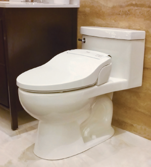 The iWash S-10 Bidet Seat from Icera is designed to convert traditional toilets into a bidet with heated seat, a warm air dryer and an LED nightlight. The unit also includes an instant water heating system that offers a limitless warm water supply.