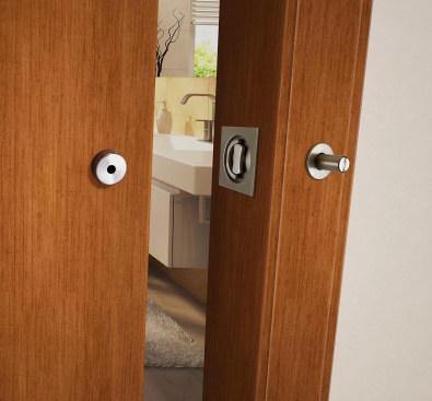 INOX debuted its patent-pending Privacy Barn Door Lock at KBIS 2018.