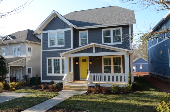 As a way to stay afloat during the recession, the company started building new homes on infill sites near downtown Charlotte, N.C.