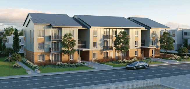 The Katerra Garden Market Rate Platform is a fully optimized building platform for market-rate multifamily residential housing.