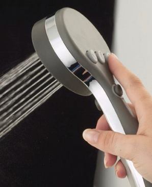 Alsons Corp.Remember when you needed two hands to switch the handshower spray option? The ActivTouch makes that a thing of the past. It features touch-activated showering technology, which means bathers may switch flow options with just their fingertips. The unit comes with three spray-selection buttons that allow bathers to select up to eight spray combinations. Additional features include an integrated 'pause' button to reduce the spray to a trickle, a 5-foot extendible stainless steel hose, and anti-clog nozzles. www.alsons.com.