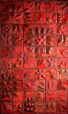 Ann SacksThe tile purveyor has partnered with New England artist Natalie Blake to unveil the new Blake Studios collection of ceramic murals. Featuring three organic designs, Nautilus, Botanical, and Dahlia (shown), the products can be applied vertically or horizontally to create dramatic murals and backsplashes as well as other installations. Each 11-inch-by-11-inch tile in the collection is made by hand using the Italian Old World technique of sgraffito carving. No molds or dies are used and, thusly, no two tiles are alike. This level of craftsmanship will cost you. How much? About $500 per square foot. It comes in 18 colors. www.annsacks.com.