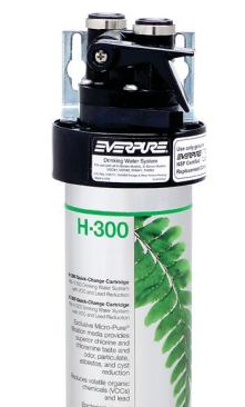 EverpureOnce focusing its attention on commercial-grade water filtration systems, the manufacturer is now targeting the home with the H-300, which uses a Micro-Pure filtration and pre-coat technology to remove a host of impurities. Water first enters a chamber of granulated carbon media, which filters out such contaminants as lead and volatile organic chemicals. It then enters into the Micro-Pure filtration media. The result is water that is free from particulate impurities as small as 0.5 microns, cloudiness, discoloration, and bad taste. www.everpure.com.