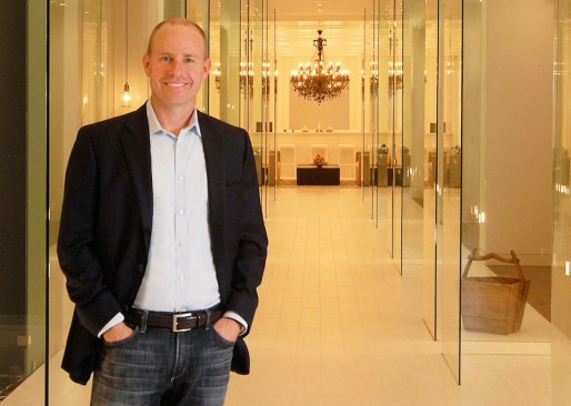 Ken Balogh, ceo of Ashton Woods at the firm's new Studio by Ashton Woods design center.