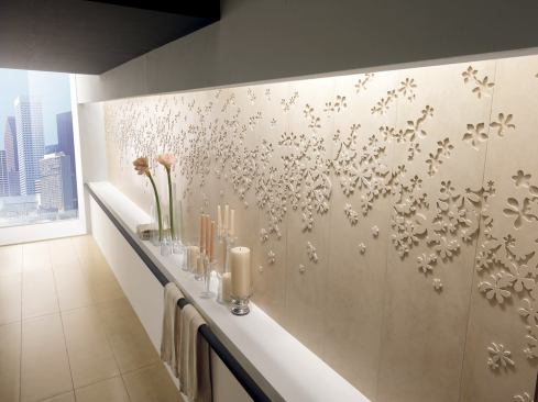 La Fabbrica Cathay 4Fine is a full-bodied porcelain tile that is available in large formats and decorative pieces that are made by gluing two 4-millimeter slabs together. Ideal for renovations, the product comes in a variety of finishes. www.lafabbrica.it