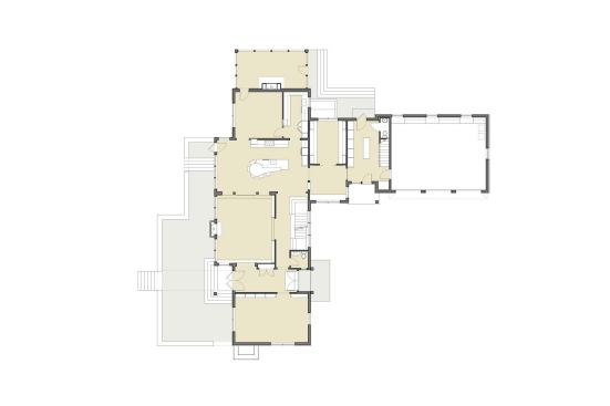 The first floor plan