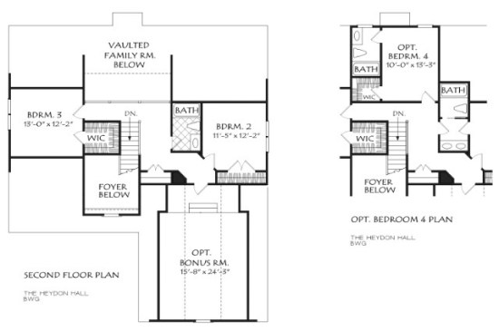 The
new version of the home, adapted for the builder, includes a variety of options
for the buyer.Photo courtesy of Frank Batson Homes.