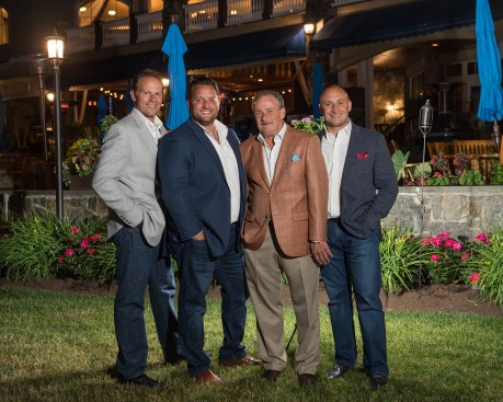 The Cerrone family from left to right: Gianni, Anthony, Al and Steven