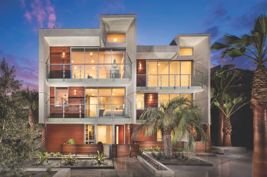 Lido Villas in Orange County, California.