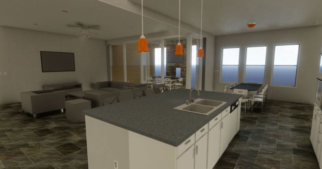 3D renders create efficiency in the process by allowing everyone to respond to the design.