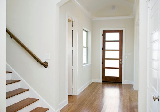 The home’s floors are bamboo, and all paints are low- or no-VOC.