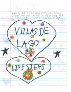 A grateful resident gives thanks to AMCAL and the LifeSTEPS program.