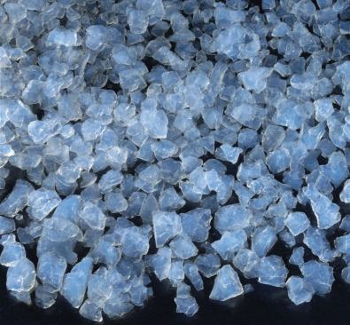 SILICA AEROGEL

This lightweight, translucent material comes in granules that can be used to fill glazing panels and provides R-values up to 20. The material is already known to some builders and architects who spec products from Kalwall, which relies on the technology for its window panels, skylights, and walls.