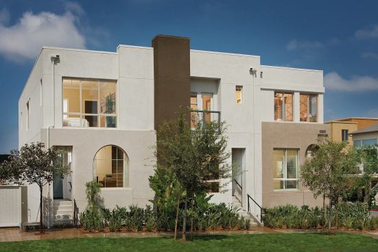 Located in the gated ThreeSixty community in the South Bay area of Los Angeles, Townes units feature two-car and two-car bypass garages, two to four bedrooms, and range from 1,579 to 2,106 square feet. 