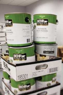 “When we build a paint, we use polymer chemistry and analytical science to provide the very best properties, like resistance to scrubbing or washing, household stains, dirt, or durability of the color against fading," says John Gilbert, Behr senior vice president of research and development.

