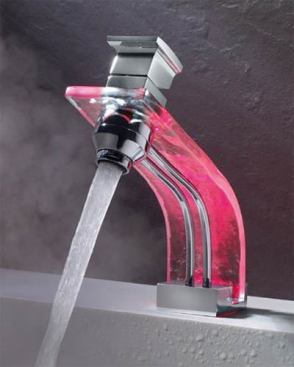 Marti's Illuminating faucet