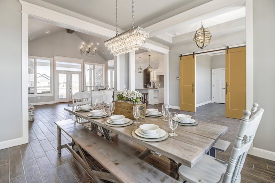 Heritage Series Logan Interior Molded Panel: Enhance the look of the Modern Farmhouse trend with mixed metals and open kitchen shelving or create a barn door application with the Heritage Series craftsman style interior door.